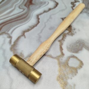 Premium Quality Mini Brass Hammer Jewelry Making Metal Work Lightweight Tool
