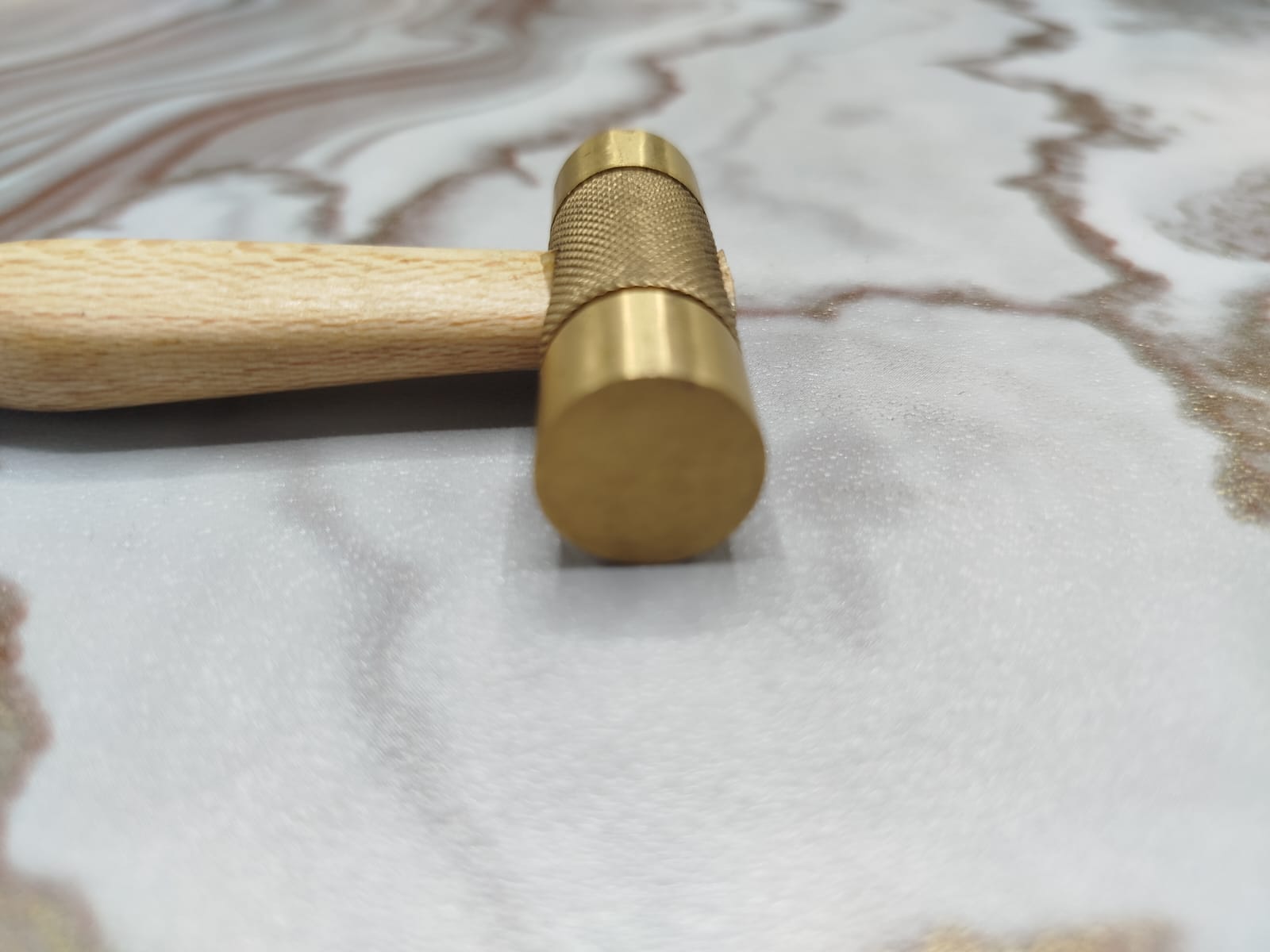 Premium Quality Mini Brass Hammer Jewelry Making Metal Work Lightweight Tool - Image 6