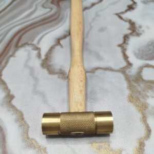 Premium Quality Mini Brass Hammer Jewelry Making Metal Work Lightweight Tool