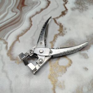 5-1/4" PARALLEL-ACTION ZIG ZAG PLIER JAWS JEWELRY BENDING TOOL METAL WIRE WORK