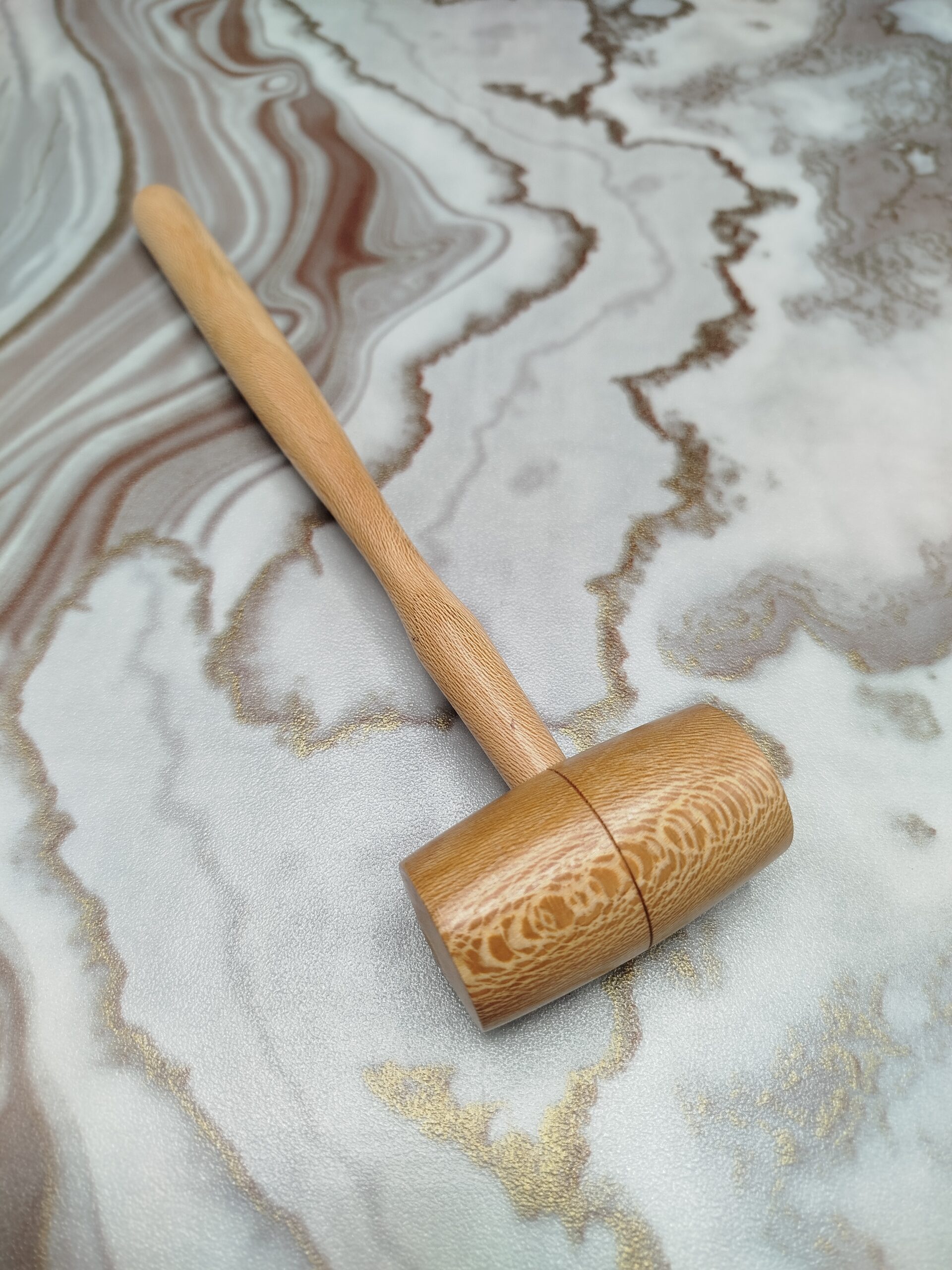 Wooden Mallet Hammer Woodworking Tool Jewelry Making Hammer - Image 2