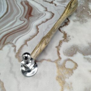 Chasing Hammer - 32 mm - Jewelry Making Hammer Flat and Ball-peen Head Hammer
