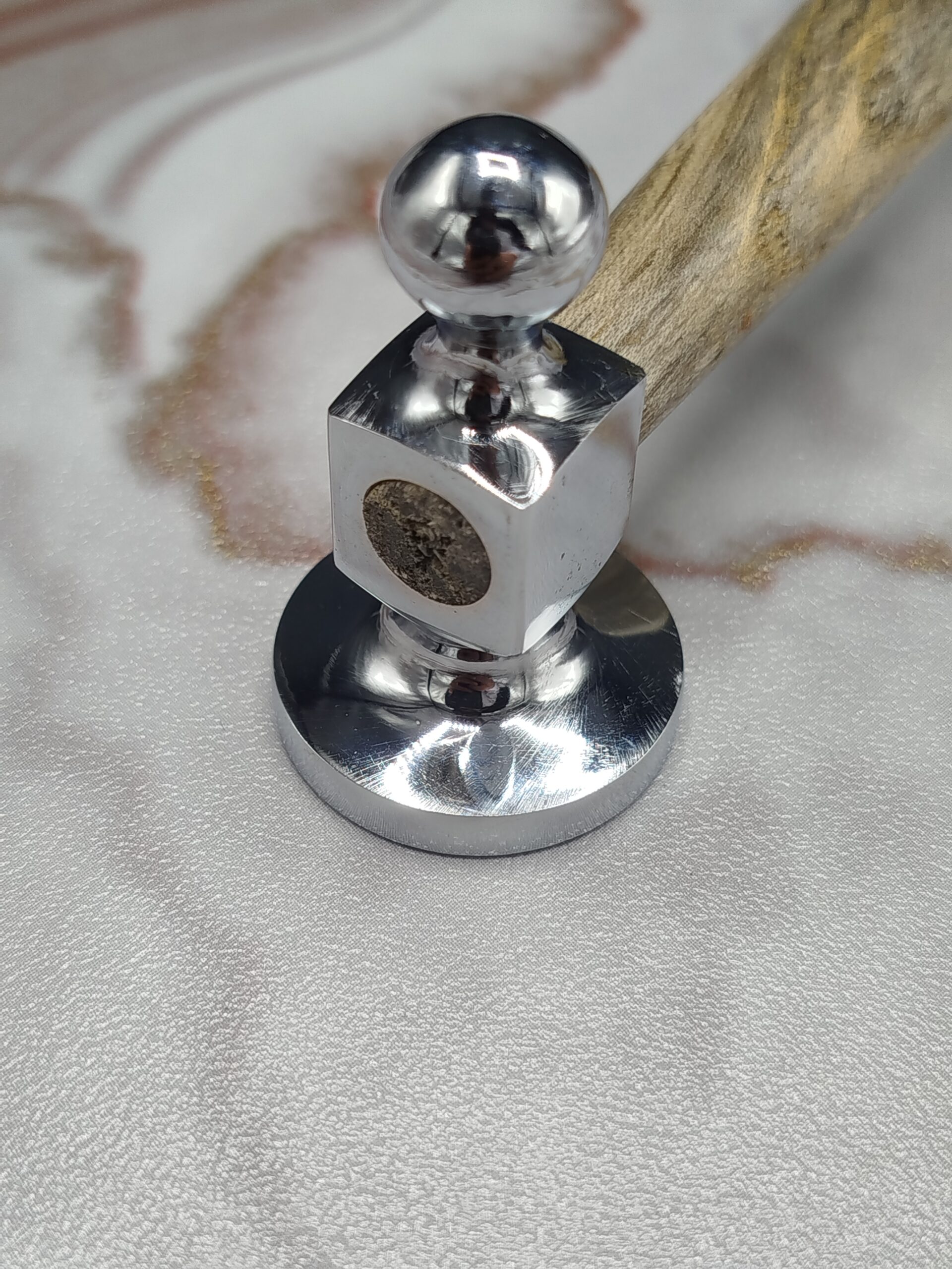 Chasing Hammer - 32 mm - Jewelry Making Hammer Flat and Ball-peen Head Hammer - Image 2