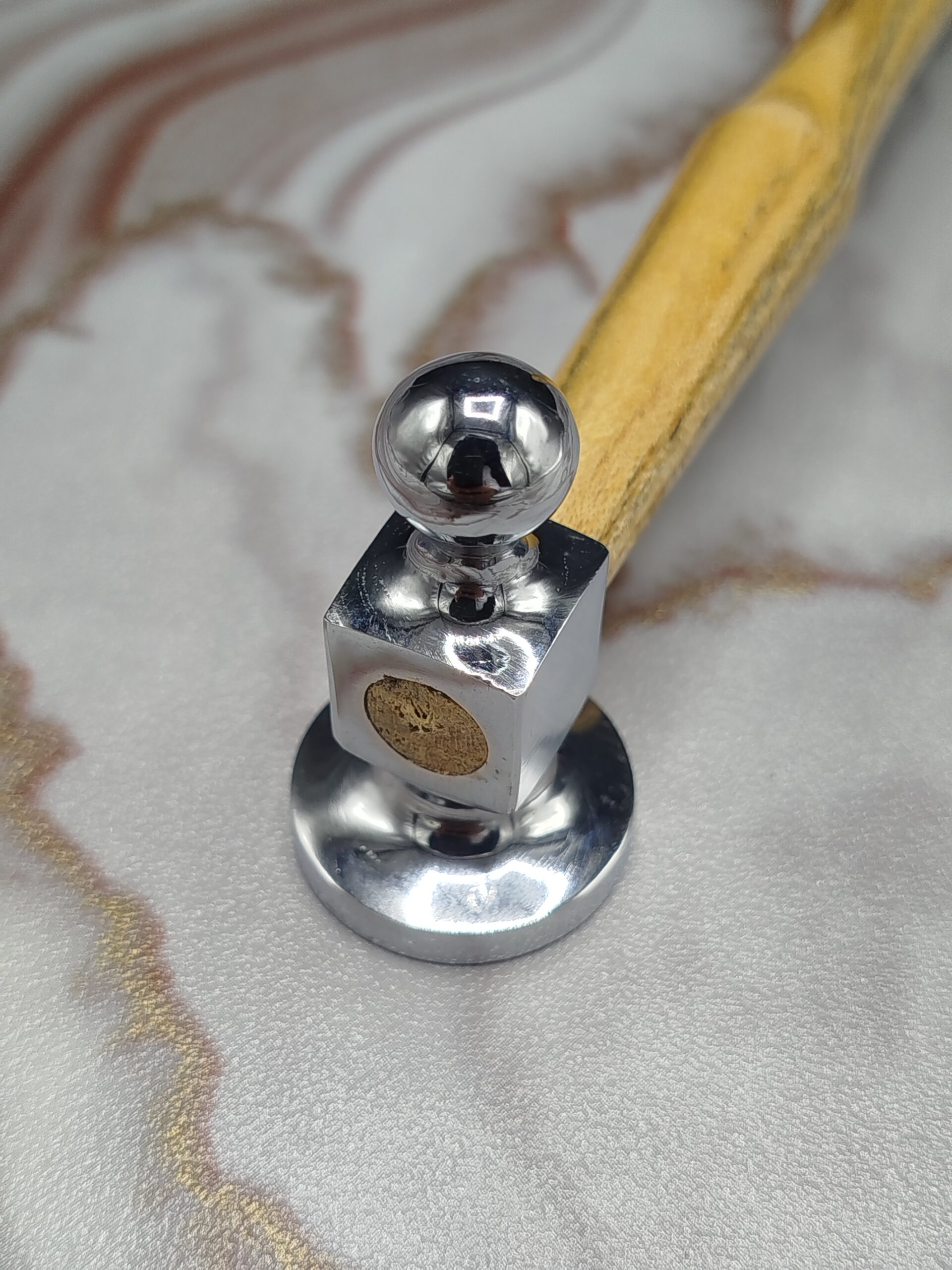 Chasing Hammer - 28 mm - Jewelry Making Hammer Flat and Ball-peen Head Hammer - Image 7