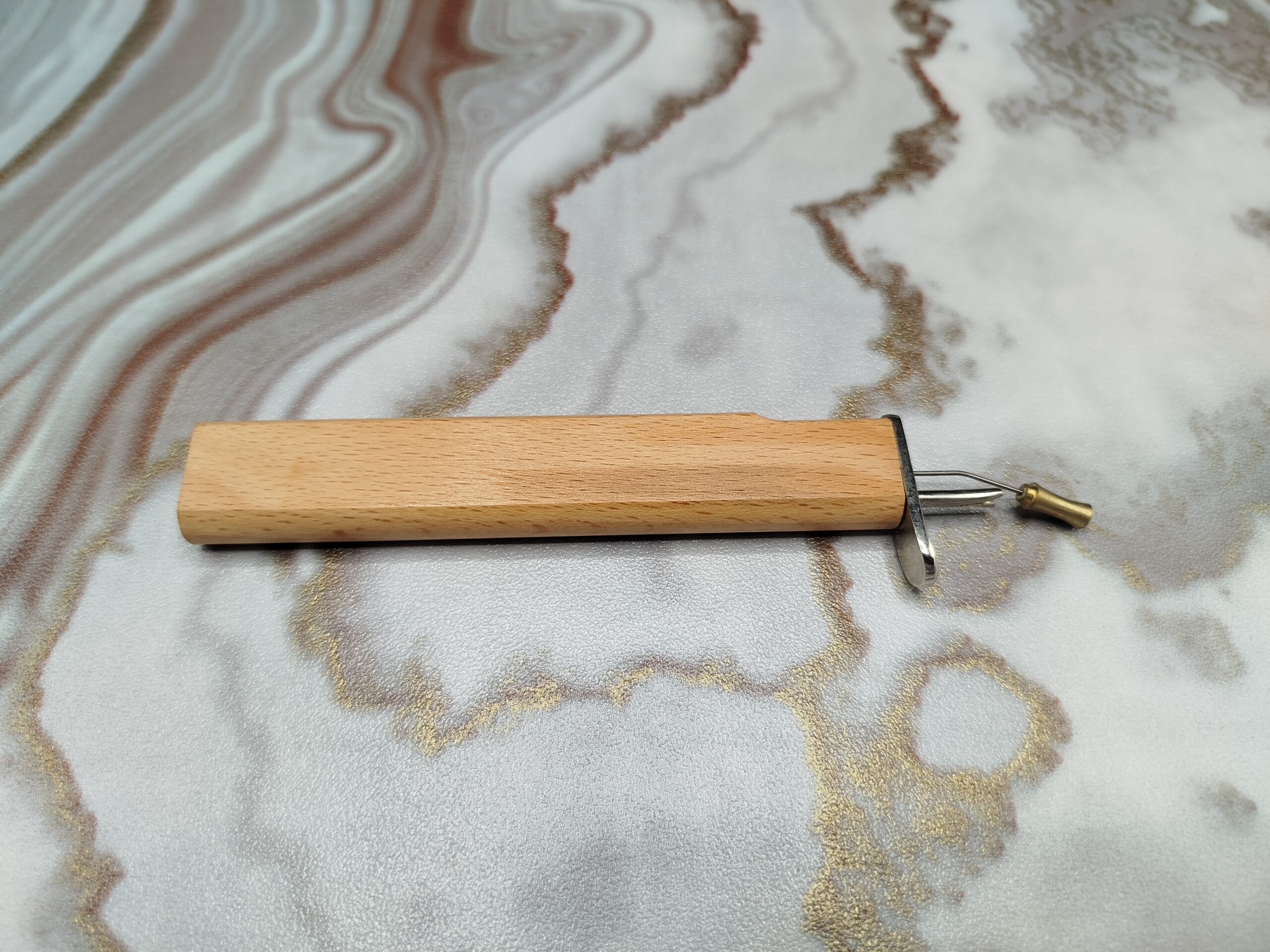 Professional Jewelry Knotting Tool โ Wood Handle Steel Tip โ Ring & Metal Finishing Tool - Image 7