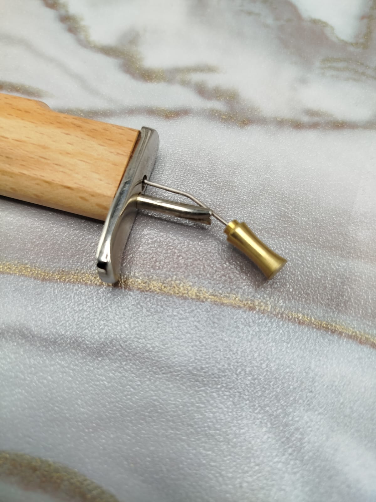 Professional Jewelry Knotting Tool – Wood Handle Steel Tip – Ring & Metal Finishing Tool - Image 6