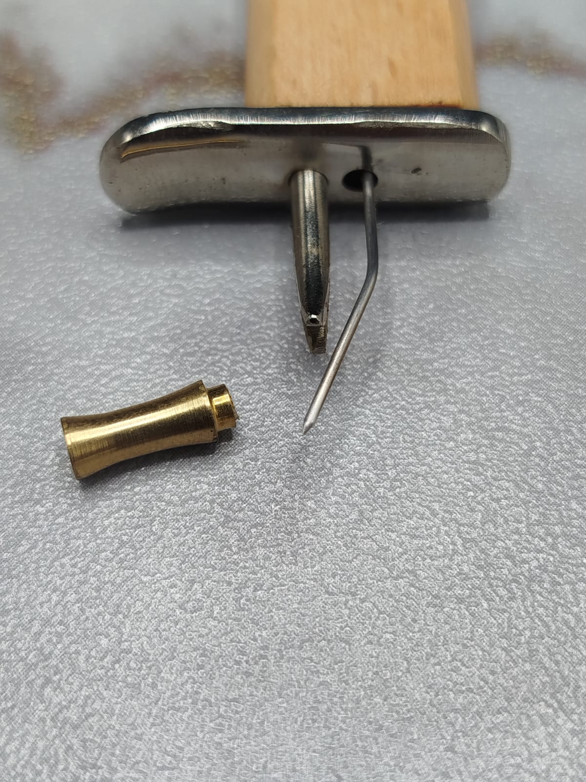 Professional Jewelry Knotting Tool – Wood Handle Steel Tip – Ring & Metal Finishing Tool - Image 2