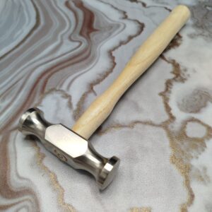 Professional Double Face Chasing Hammer – Jewelry Making & Metalworking Tool