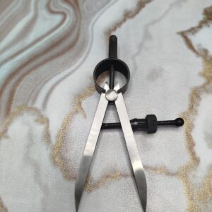 Fine Steel Divider – Precision Scribing & Measuring Tool – Jewelry Tool