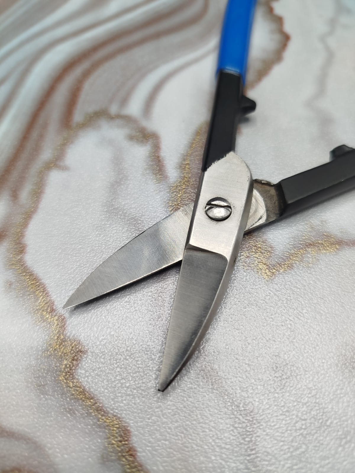 Metal Shear Snip Scissor Straight Sharp Blade Jewelry Cutting Tool - Image 2