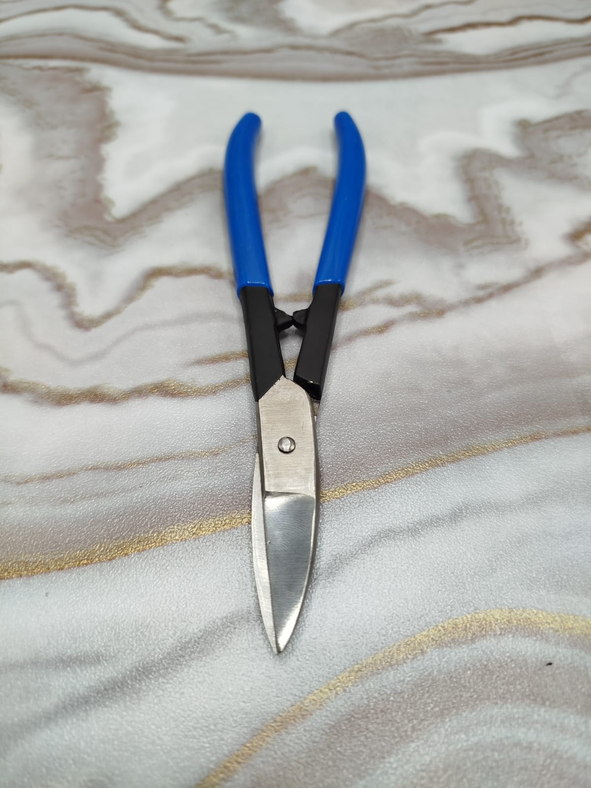 Metal Shear Snip Scissor Straight Sharp Blade Jewelry Cutting Tool - Image 5