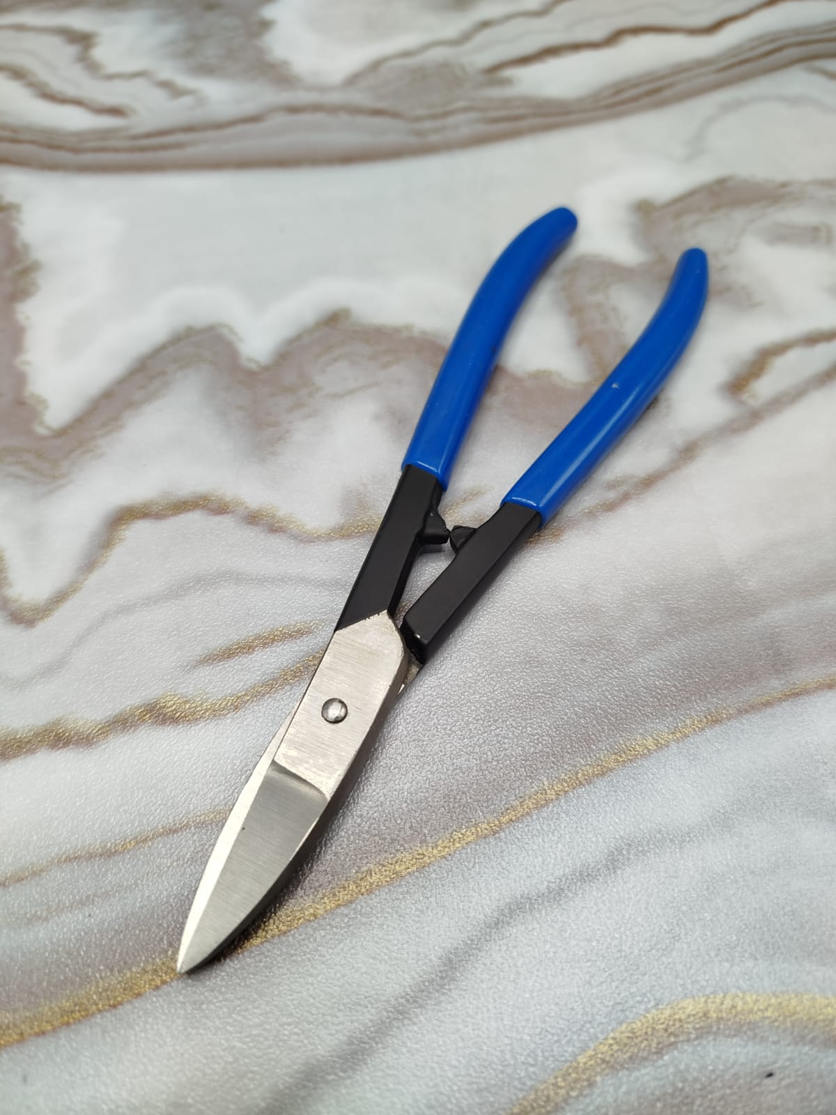 Metal Shear Snip Scissor Straight Sharp Blade Jewelry Cutting Tool - Image 6