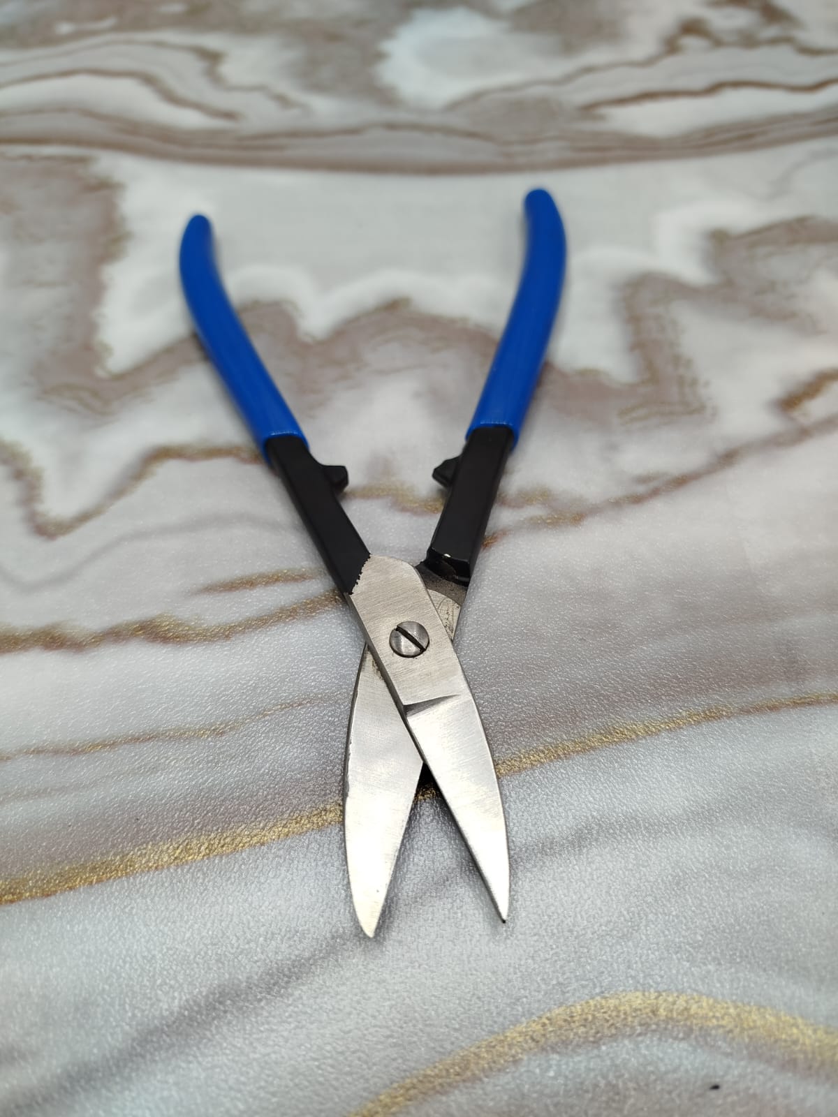 Metal Shear Snip Scissor Straight Sharp Blade Jewelry Cutting Tool - Image 7