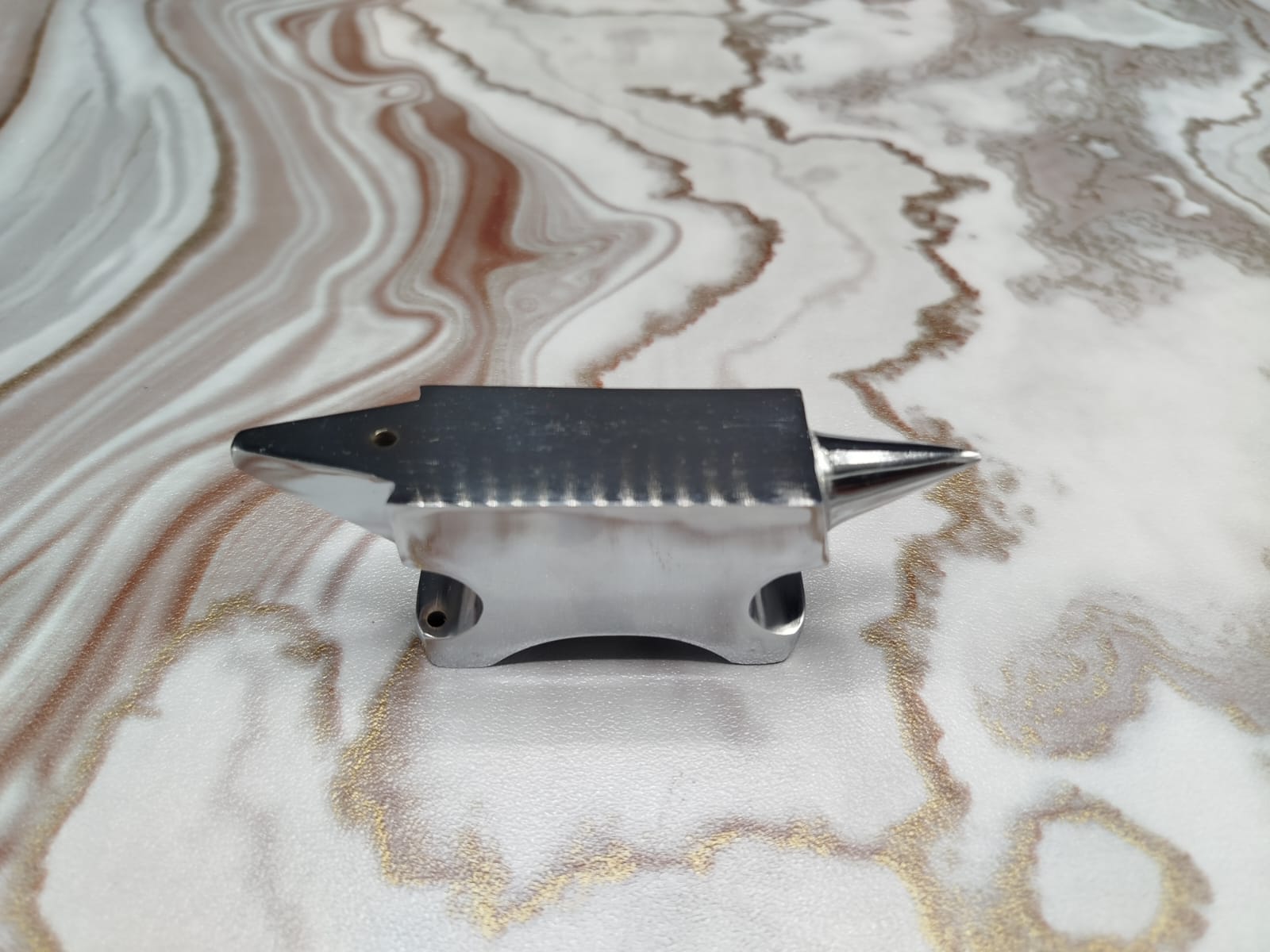 Double Horn Mini Anvil - Jewelry Making Tool - Durable Metal Crafting Bench Tool - Image 2