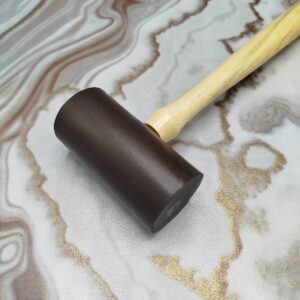 Rawhide Leather Hammer – Jewelry, Metalwork & Craft Tool for Delicate Metal Shape