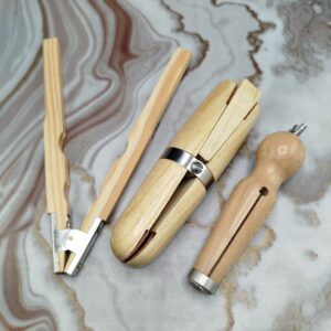 Jewelers Ring Clamp Inside Ring Holder Plier Hand Vise Tool for Jewelry - 3 pcs