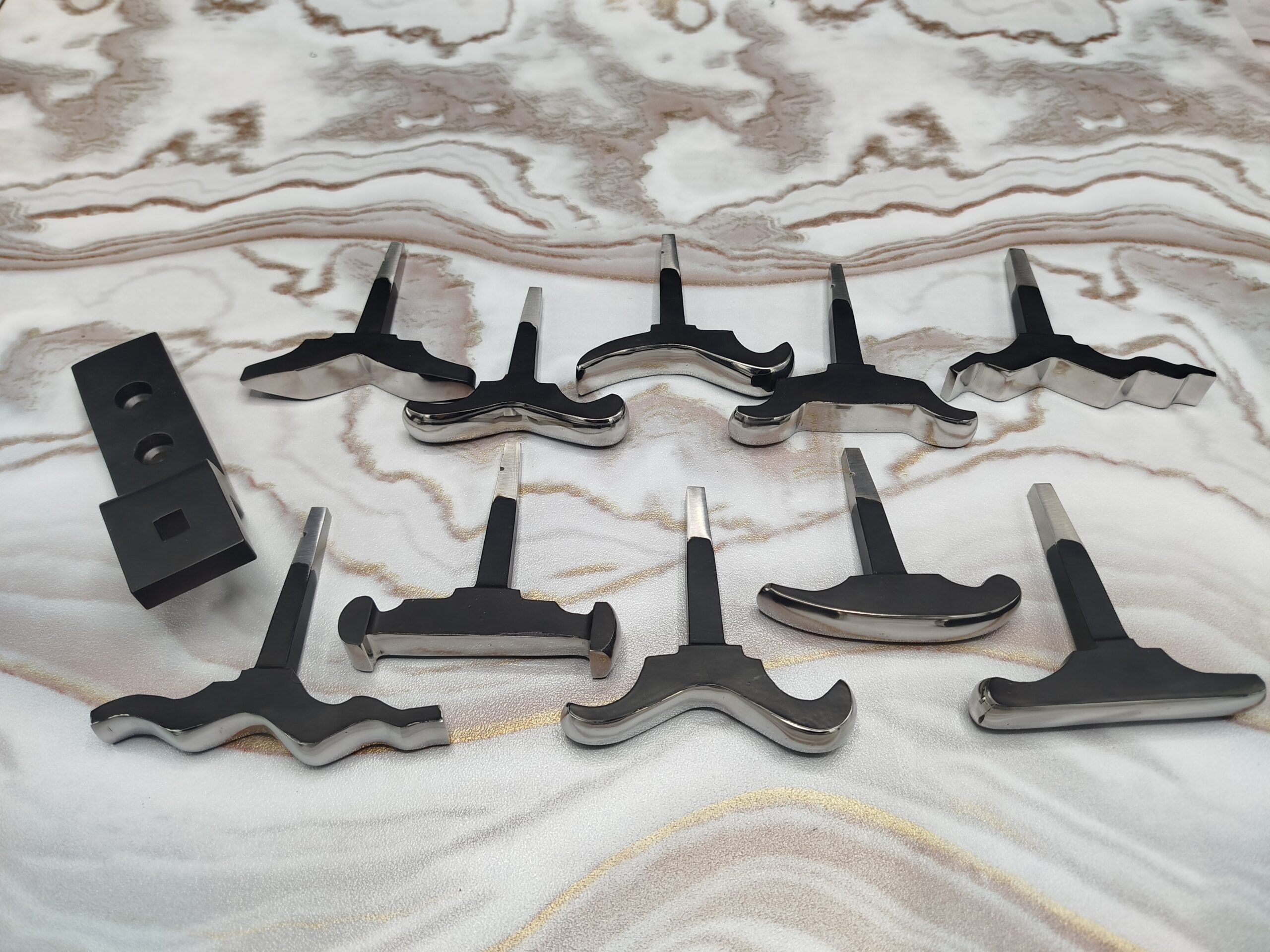 Professional Silversmithing Stake Set – Multi-Shape Metal Forming & Raising Stakes with Wooden Organizer Stand - Image 4