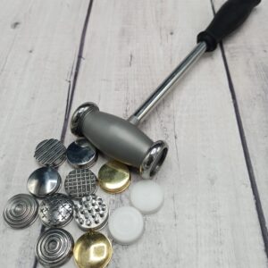 12-Face Interchangeable Texture Hammer – Jewelry Making & Metal Crafting Tool