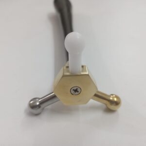 Professional 3-Way Precision Jewelry Hammer – Fixed Brass, Steel & Nylon Heads