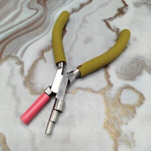 Professional 3-Step Bail Making Pliers – Multi-Size Looping & Forming Tool