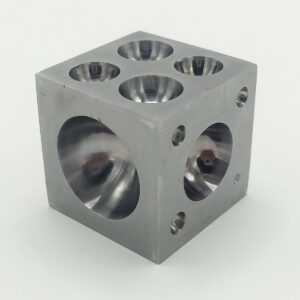 Dapping Block Cube Metal Forming Domed Shape Carbon Steel Jewelry Making Tool