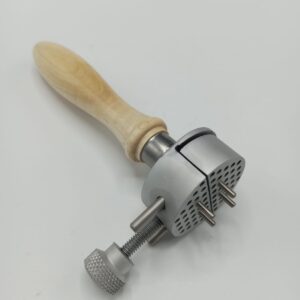 Universal Work Holder with Wooden Handle Adjustable Clamping Tool for Jewelry Making