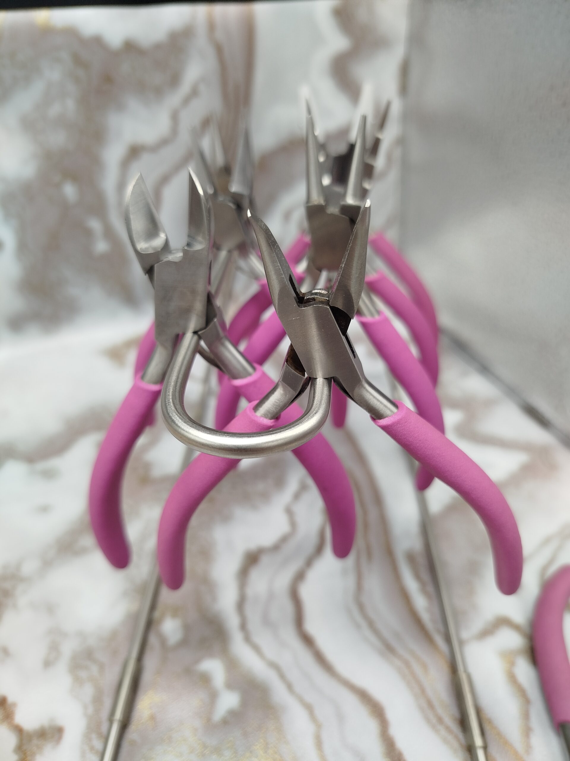 25 Pc Jewelry Making Metalworking Tool Kit - Texturing Hammers, Pliers, Anvil - Image 14