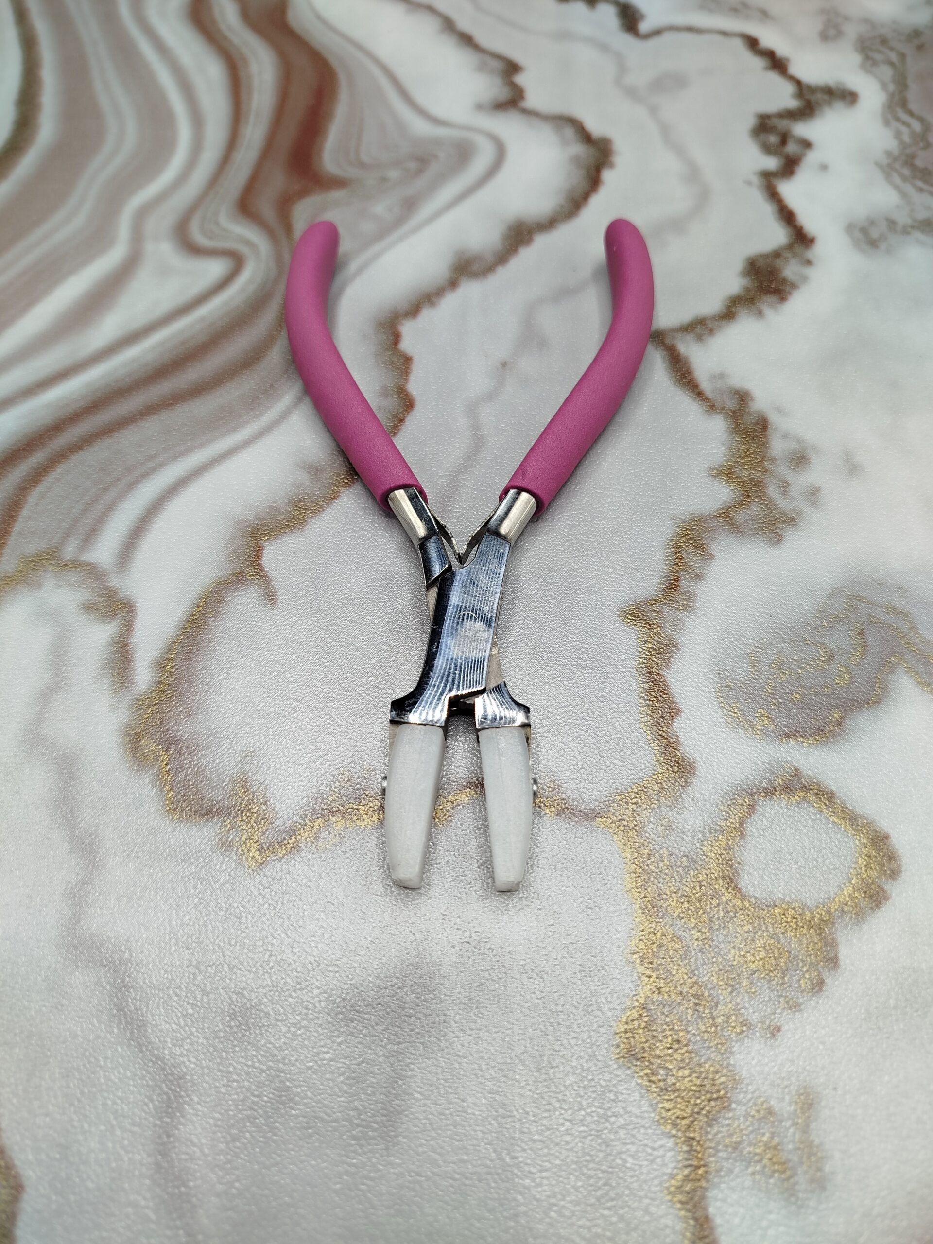 Nylon Teflon Flat Jaws Pliers Wire Straightening Bending Tool Carbon Steel Jewelry Making - Image 4