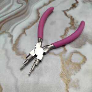 6 Step Round Nose Pliers Wire Wrapping Loop Making Tool Carbon Steel Jewelry Shaping Plier