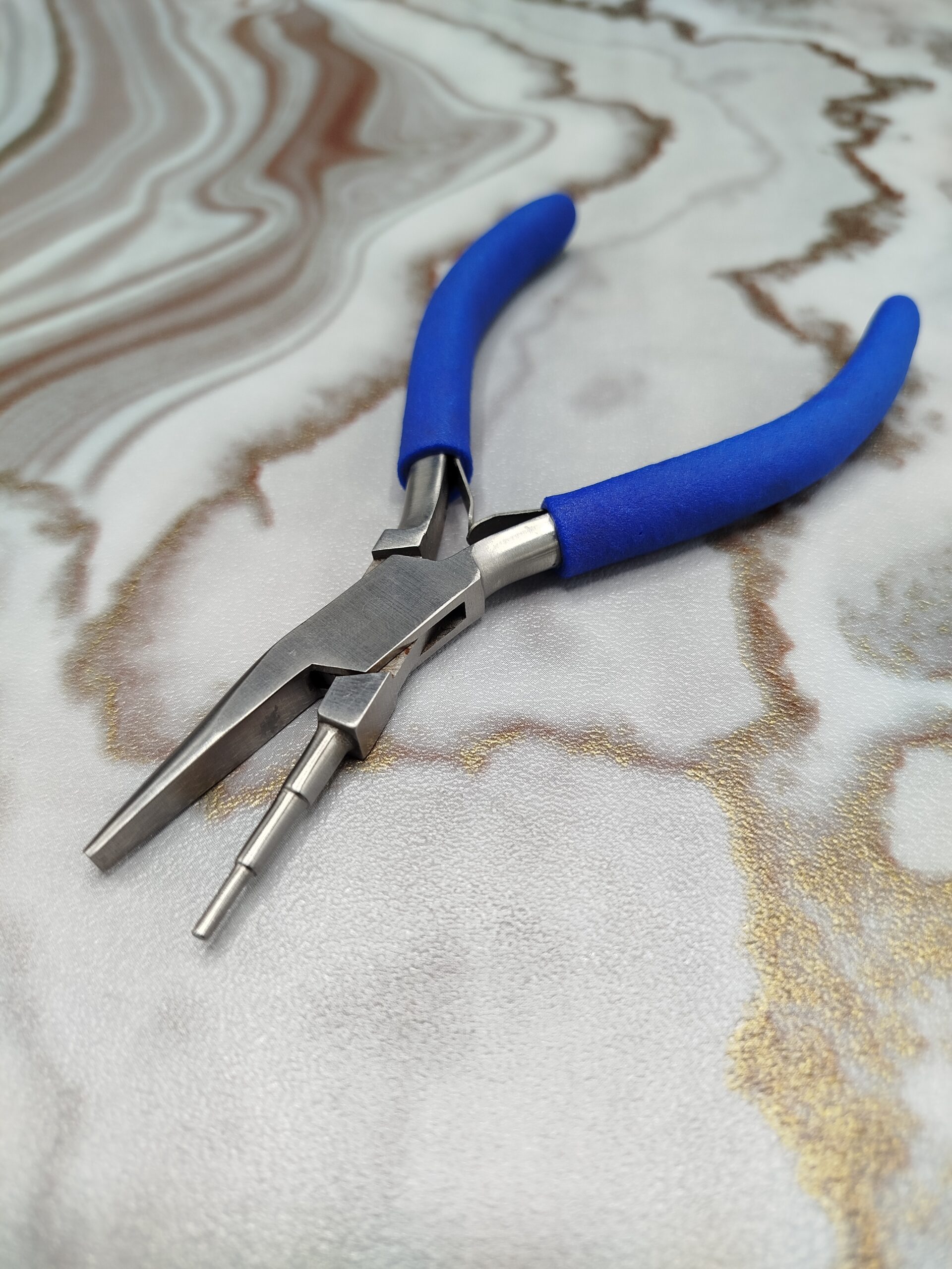 Flat and 3-Step Bending Pliers Multi-Size Loop Looping Bail Making Jewelry Pliers