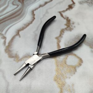 Round and Flat Nose Pliers Wire Wrapping Bending Tool Carbon Steel Jewelry Making Plier
