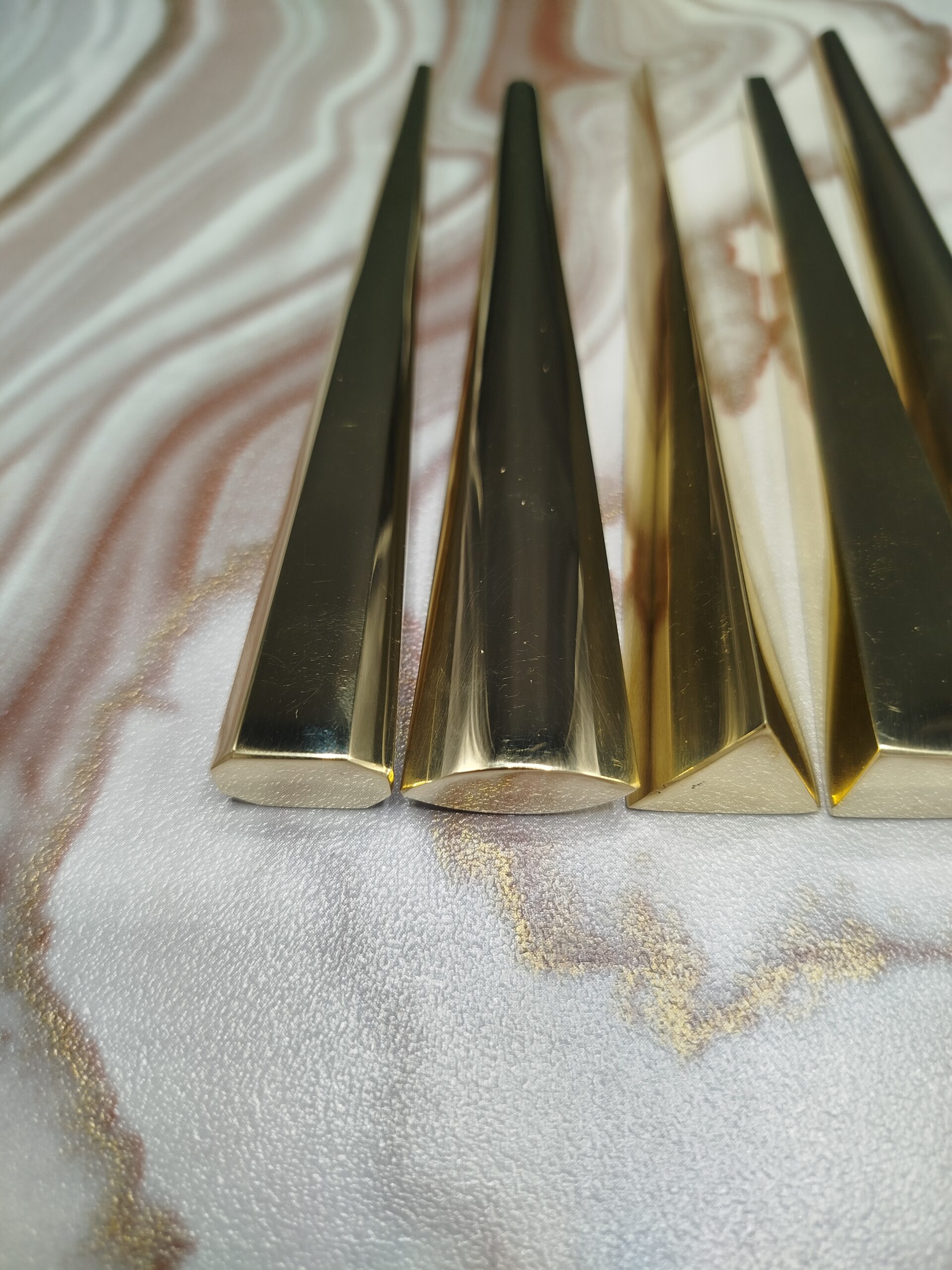 Brass Wire Bending Mandrel Set of 9 Jewelry Shaping Tool Premium Solid Brass - Image 6