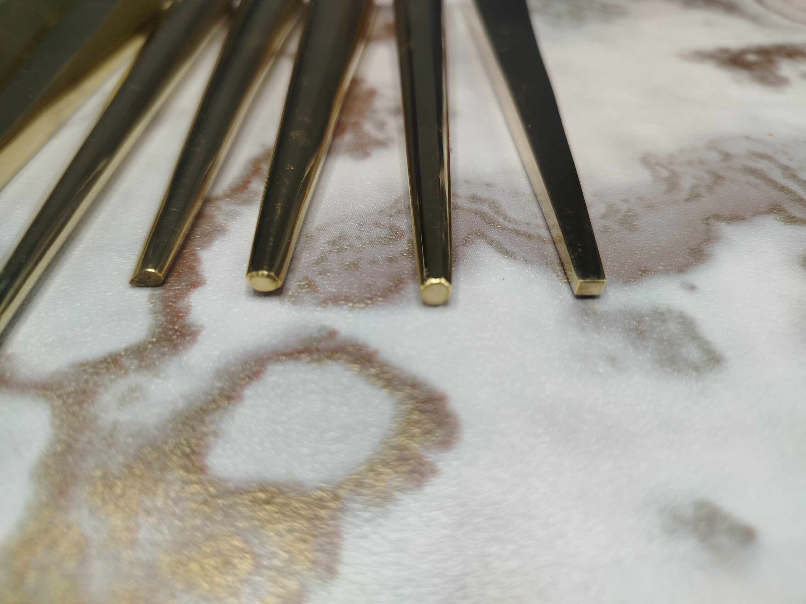 Brass Wire Bending Mandrel Set of 9 Jewelry Shaping Tool Premium Solid Brass - Image 8