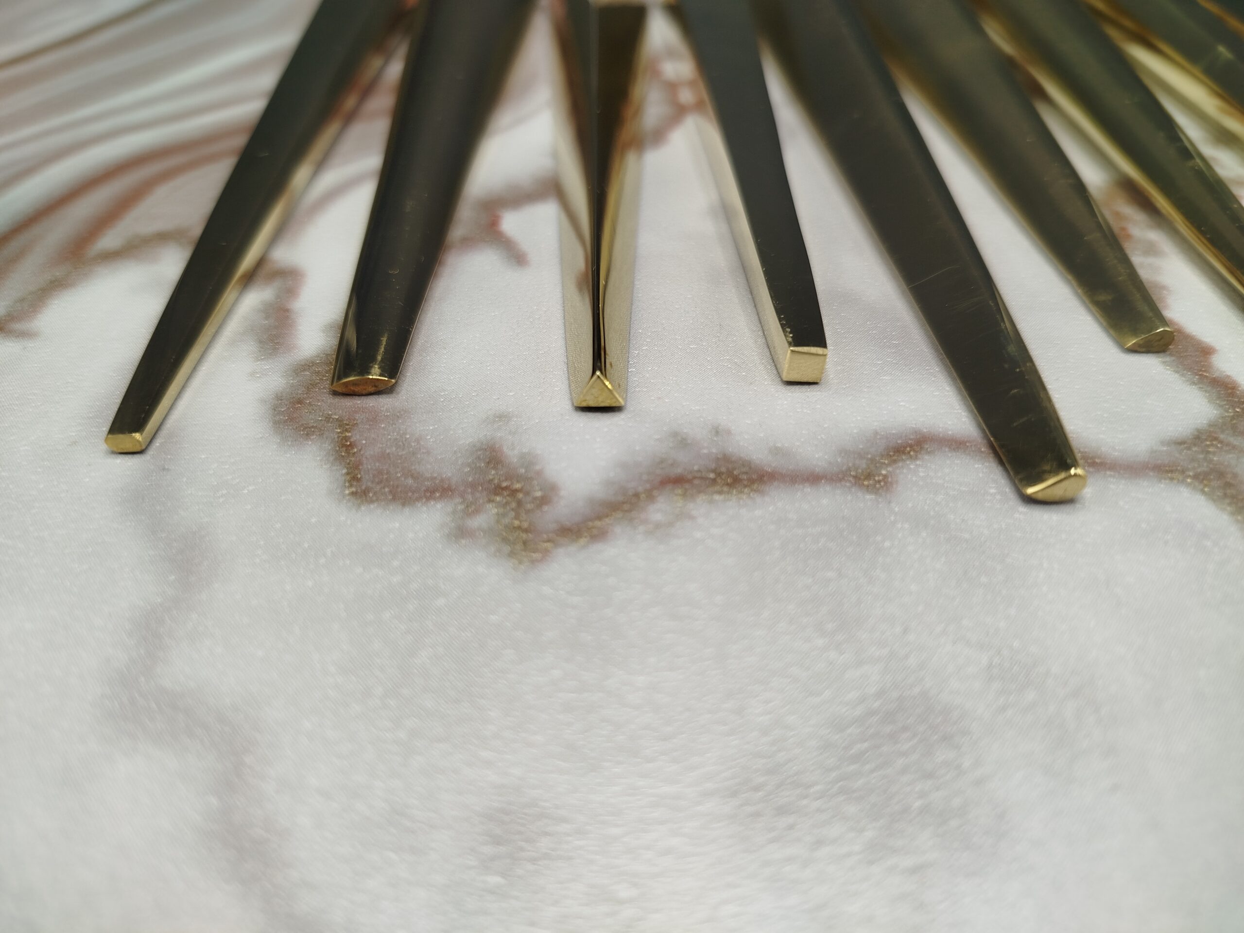 Brass Wire Bending Mandrel Set of 9 Jewelry Shaping Tool Premium Solid Brass - Image 9