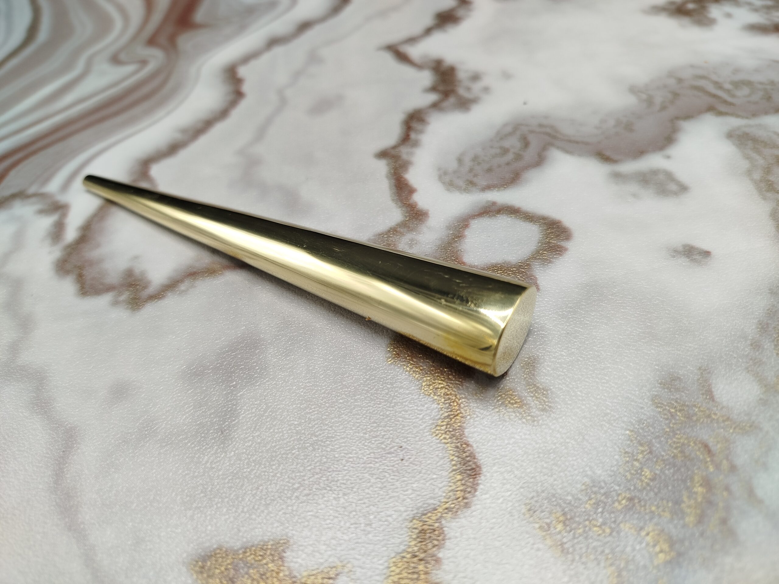 Brass Wire Bending Mandrel Set of 9 Jewelry Shaping Tool Premium Solid Brass - Image 13