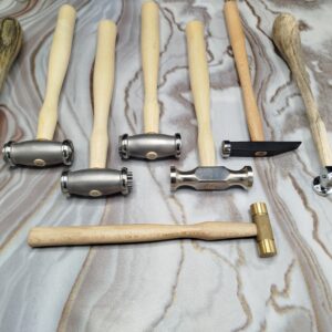 8pc Jewelry Hammer Set Metal Forming Tools for Silversmith & Jewelry Making Tool